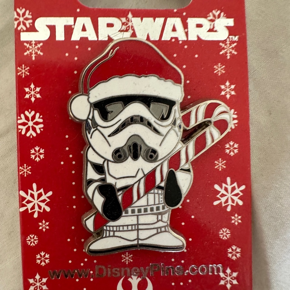 Christmas Stormtrooper Pin